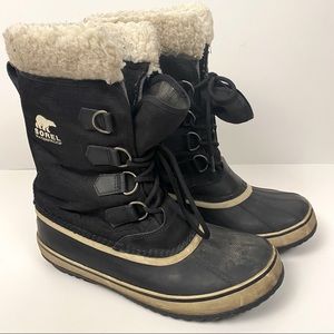 Sorel Waterproof Winter Boots size 10 women black